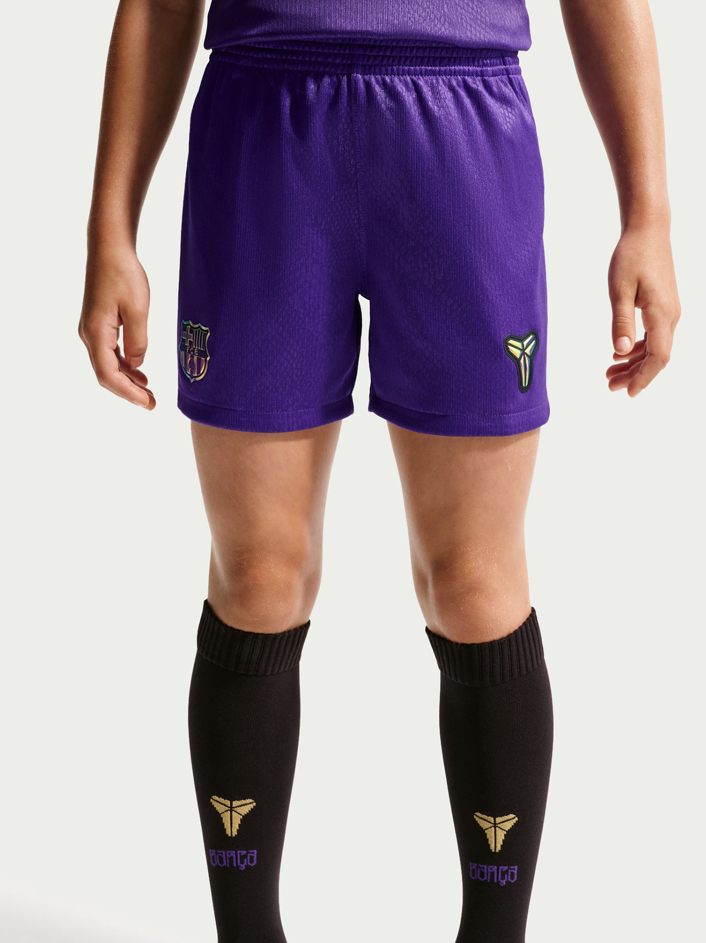 Conjunt del segon equipament per a nen/a petit/a FC Barcelona x Kobe Bryant 26/27