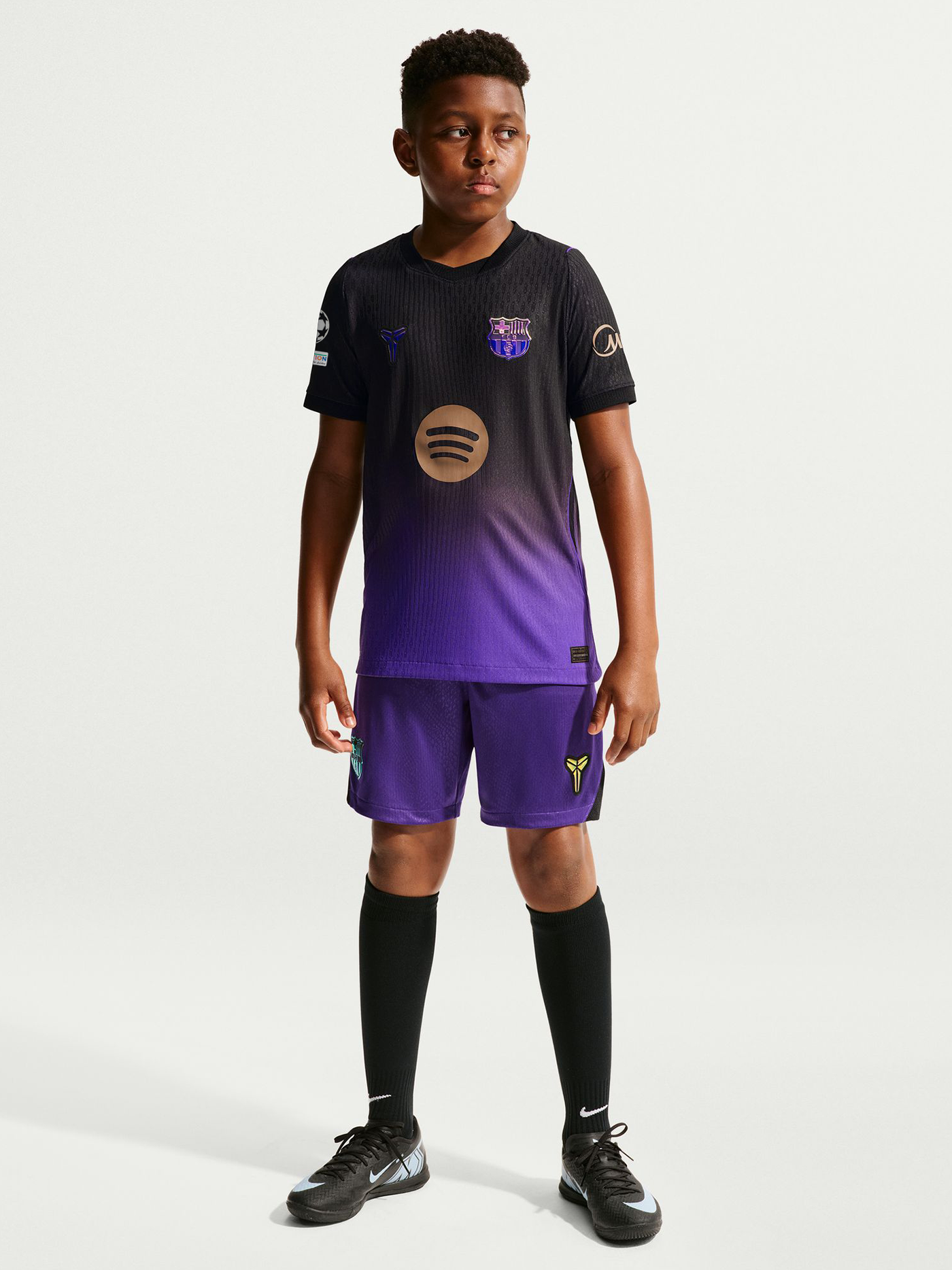 Camiseta de la segunda equipación júnior FC Barcelona x Kobe Bryant - Edición Jugador 26/27