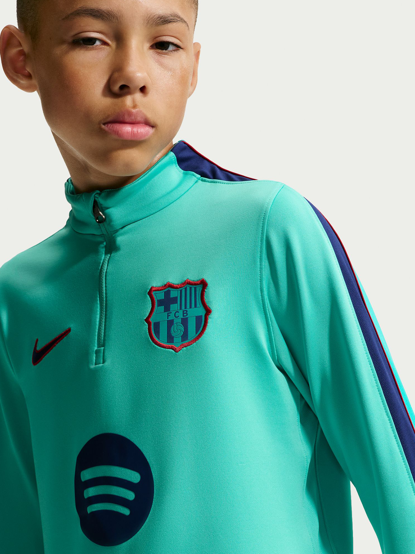 Sudadera entrenamiento Junior tercera equipación FC Barcelona 26/27