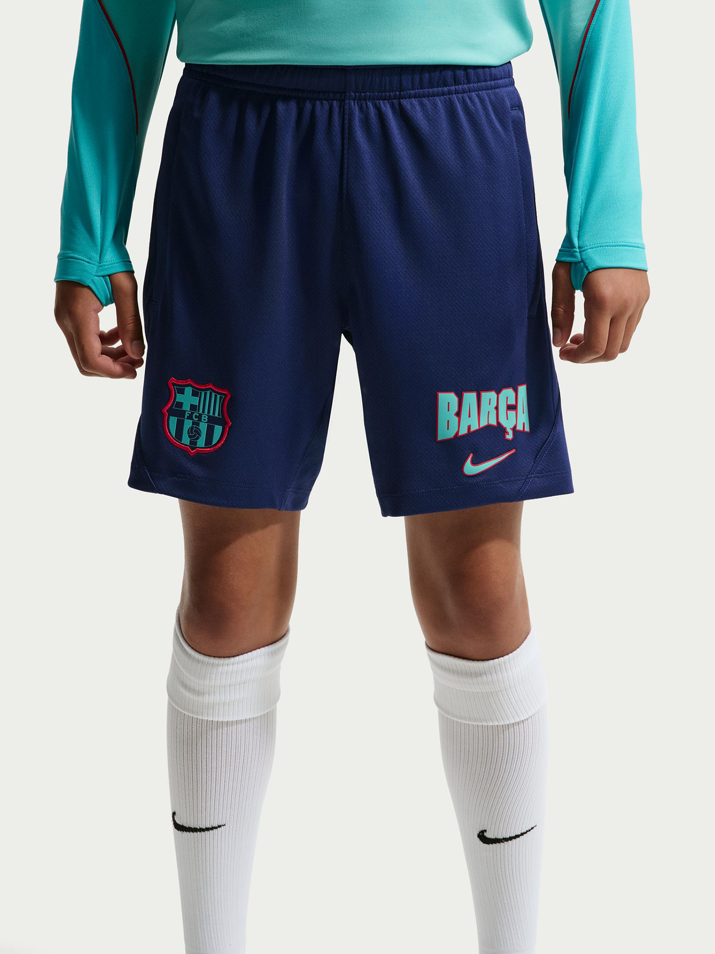 Junior Trainingsshorts Ausweich FC Barcelona 26/27