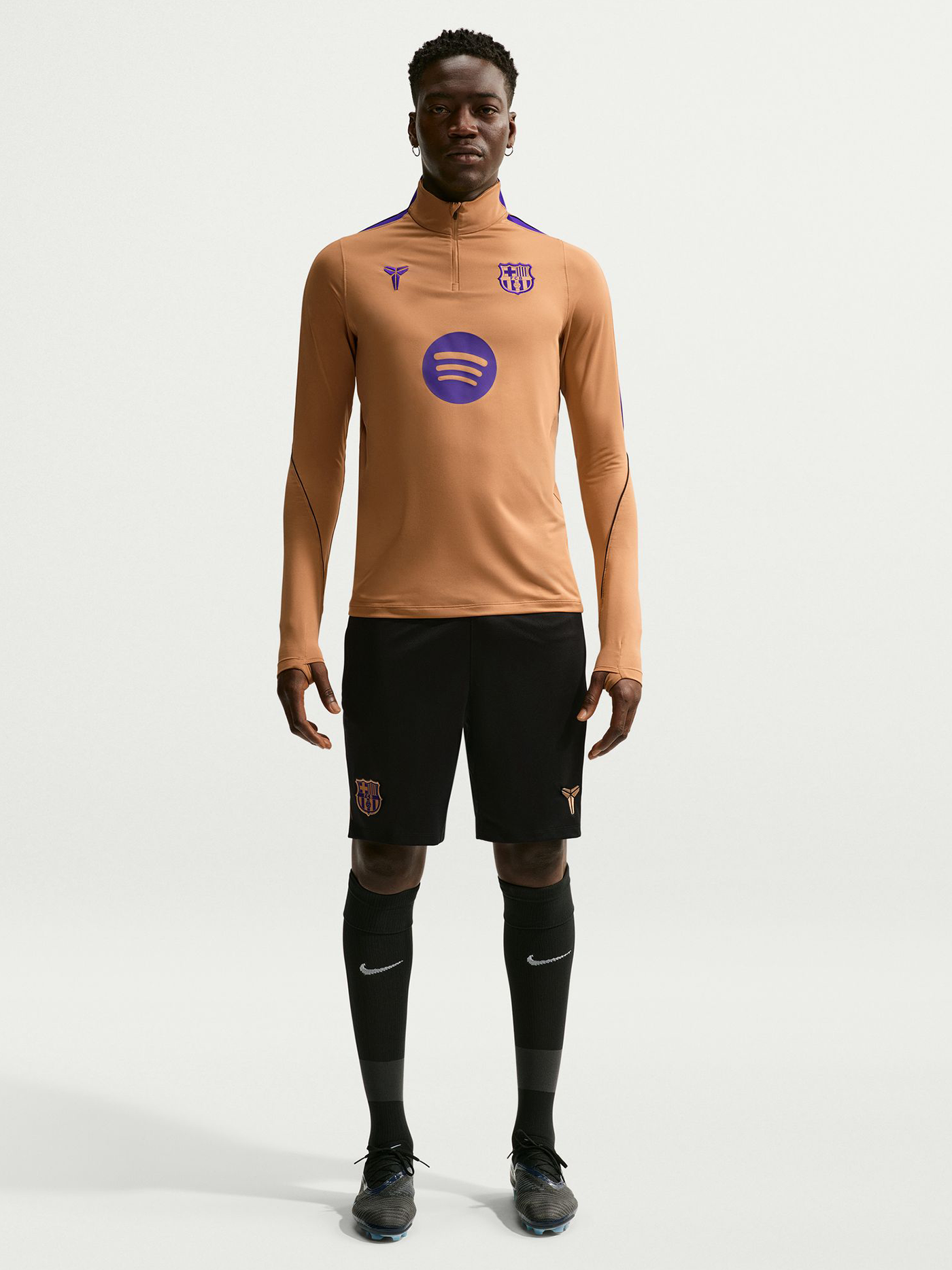 Herren-Coach-Trainingssweatshirt der Auswärtskollektion FC Barcelona x Kobe Bryant 26/27