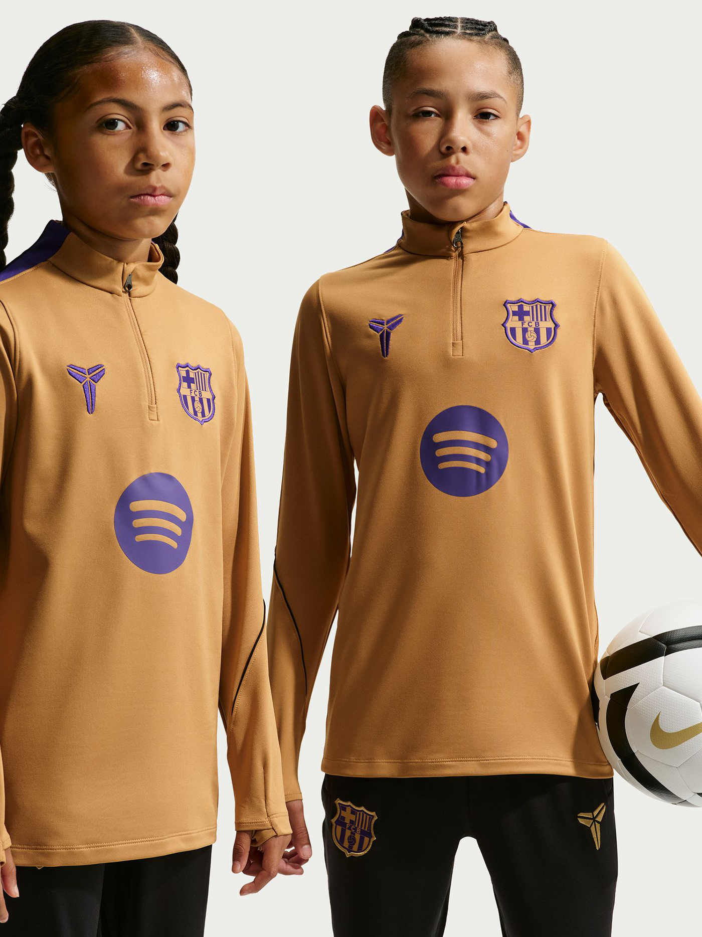 Sudadera de entrenamiento de entrenador de la segunda equipación Junior FC Barcelona x Kobe Bryant 26/27