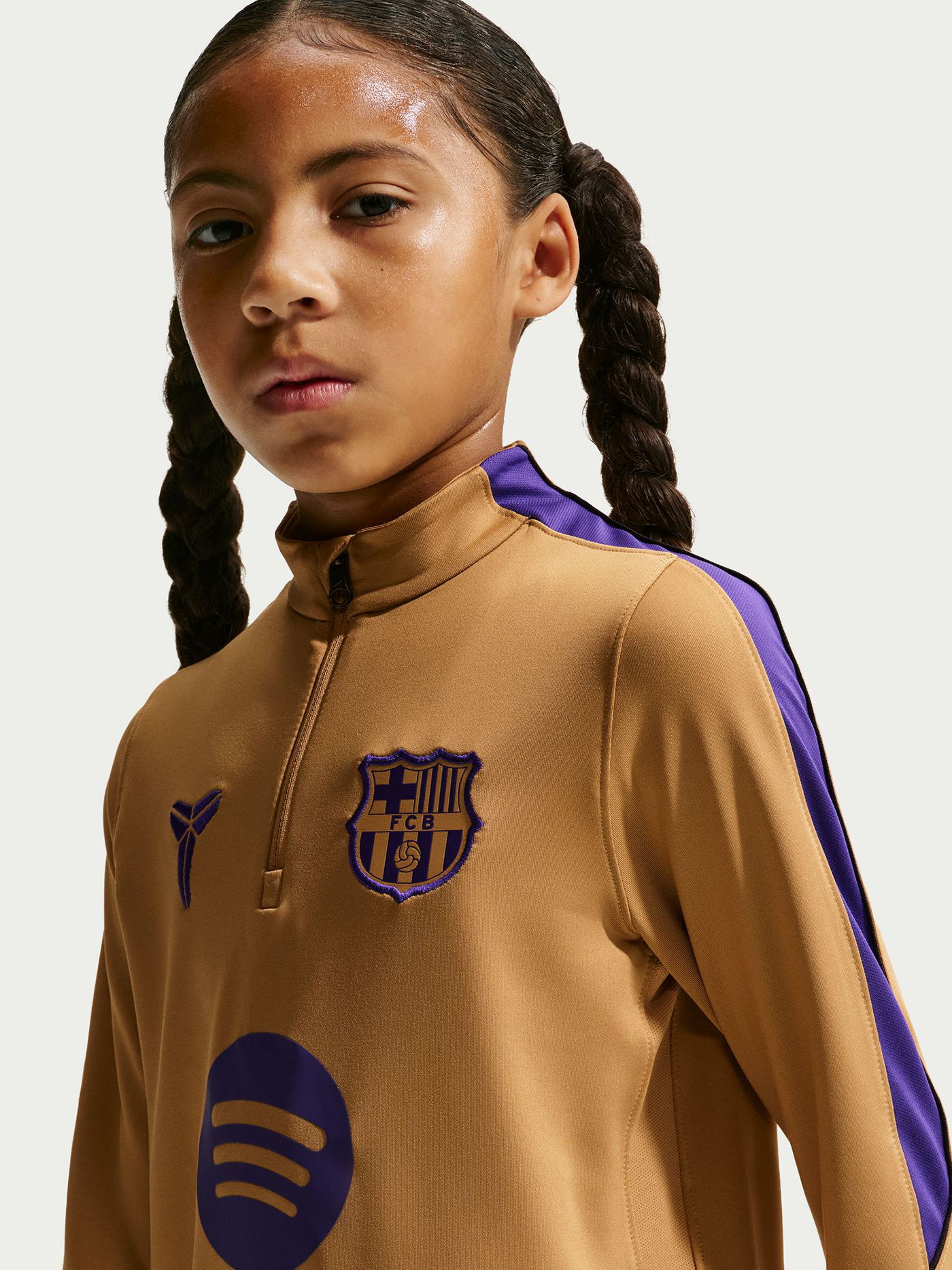 Sudadera de entrenamiento de entrenador de la segunda equipación Junior FC Barcelona x Kobe Bryant 26/27