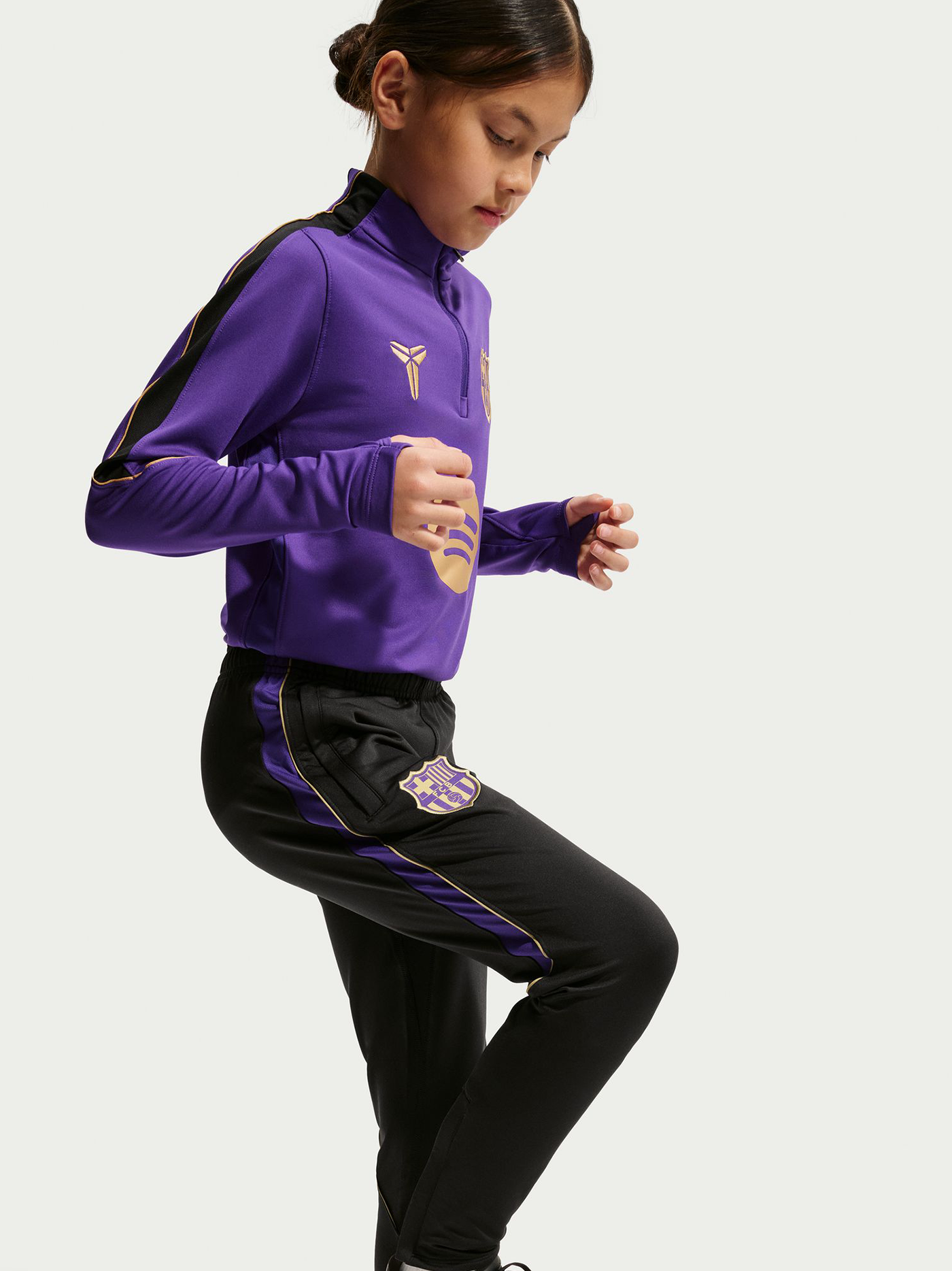 Pantalón de entrenamiento de la segunda equipación Junior FC Barcelona x Kobe Bryant 26/27