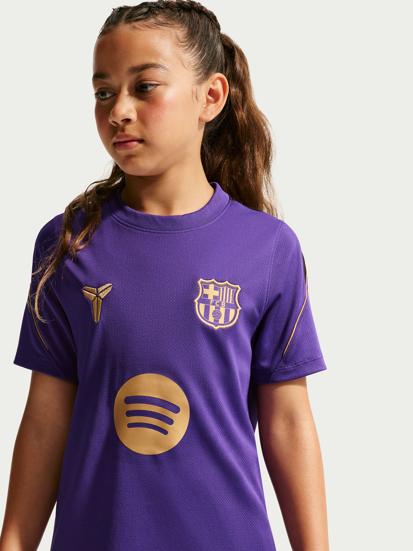 Junior-Trainingsshirt der Auswärtskollektion FC Barcelona x Kobe Bryant 26/27