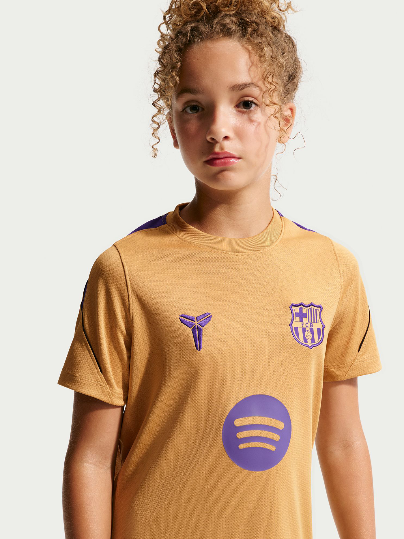 Camiseta de entrenamiento de entrenador de la segunda equipación Junior FC Barcelona x Kobe Bryant 26/27