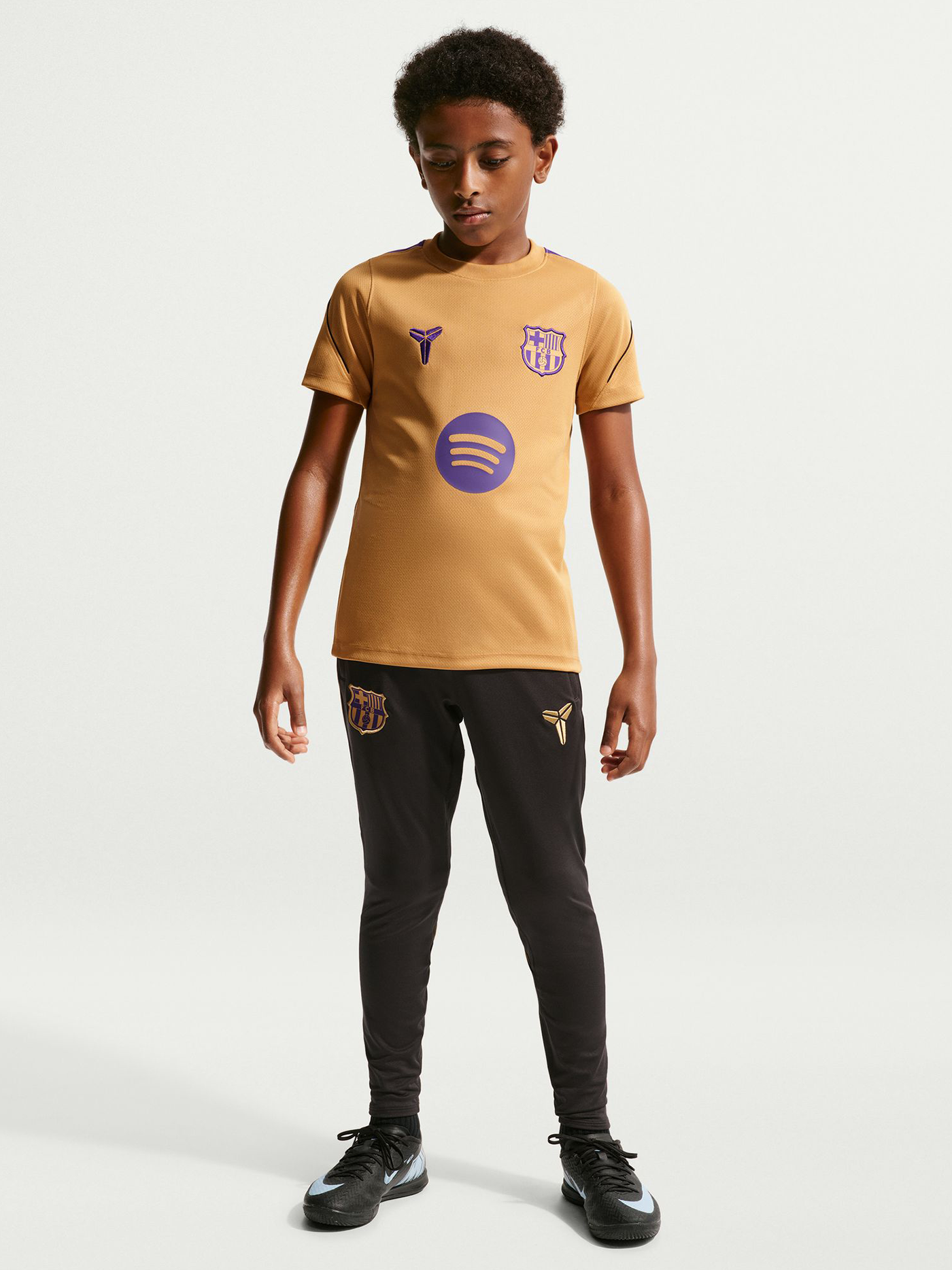 Camiseta de entrenamiento de entrenador de la segunda equipación Junior FC Barcelona x Kobe Bryant 26/27