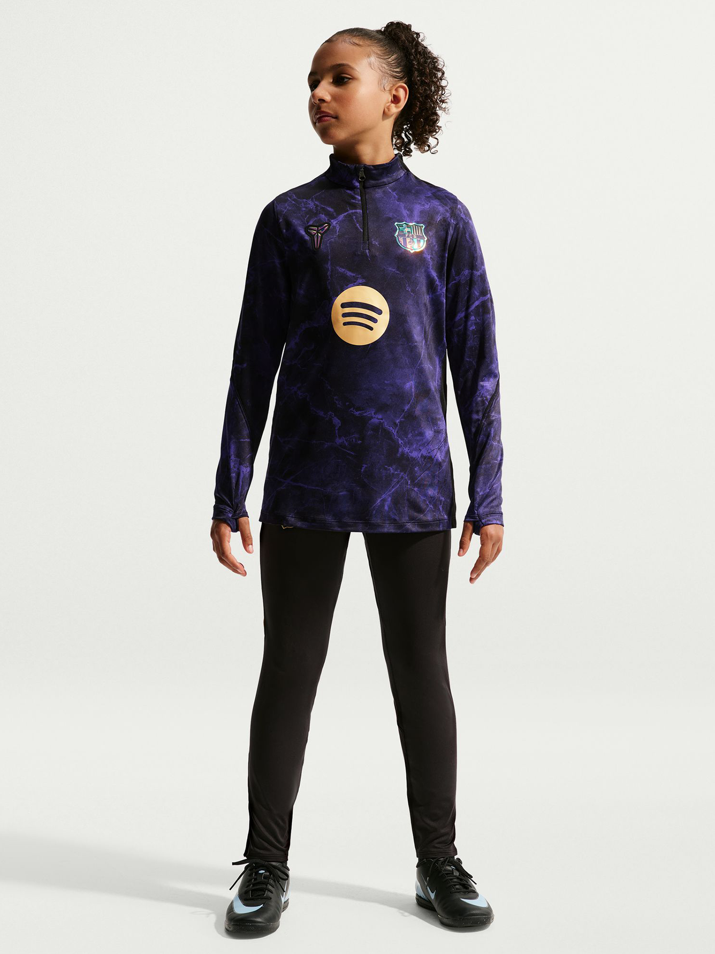 Dessuadora Pre-Partit de segon equipament júnior FC Barcelona x Kobe Bryant 26/27
