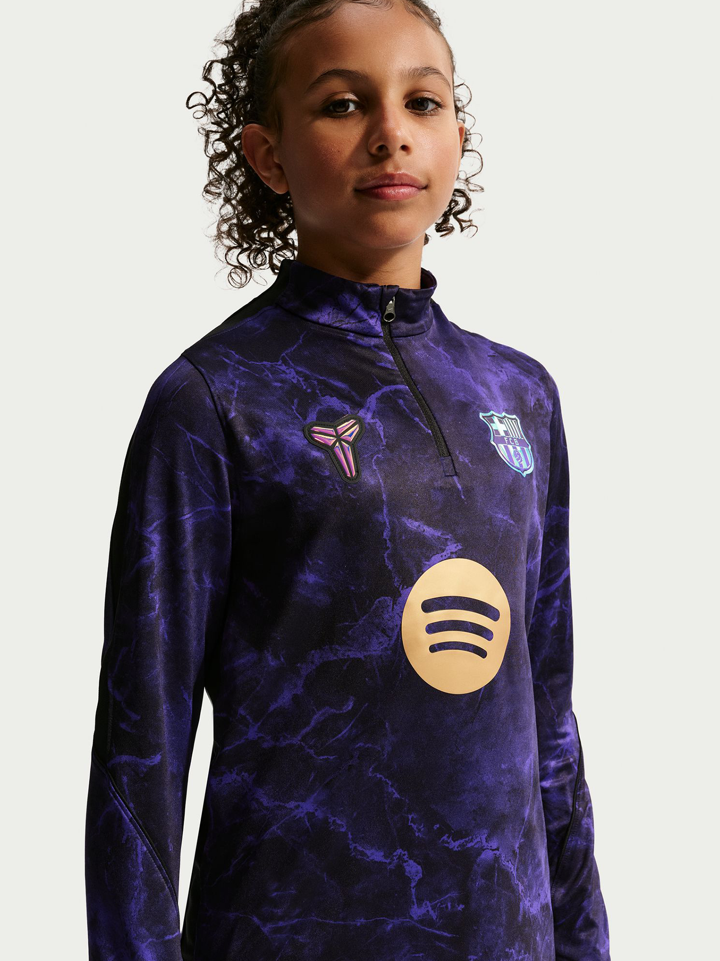 Dessuadora Pre-Partit de segon equipament júnior FC Barcelona x Kobe Bryant 26/27