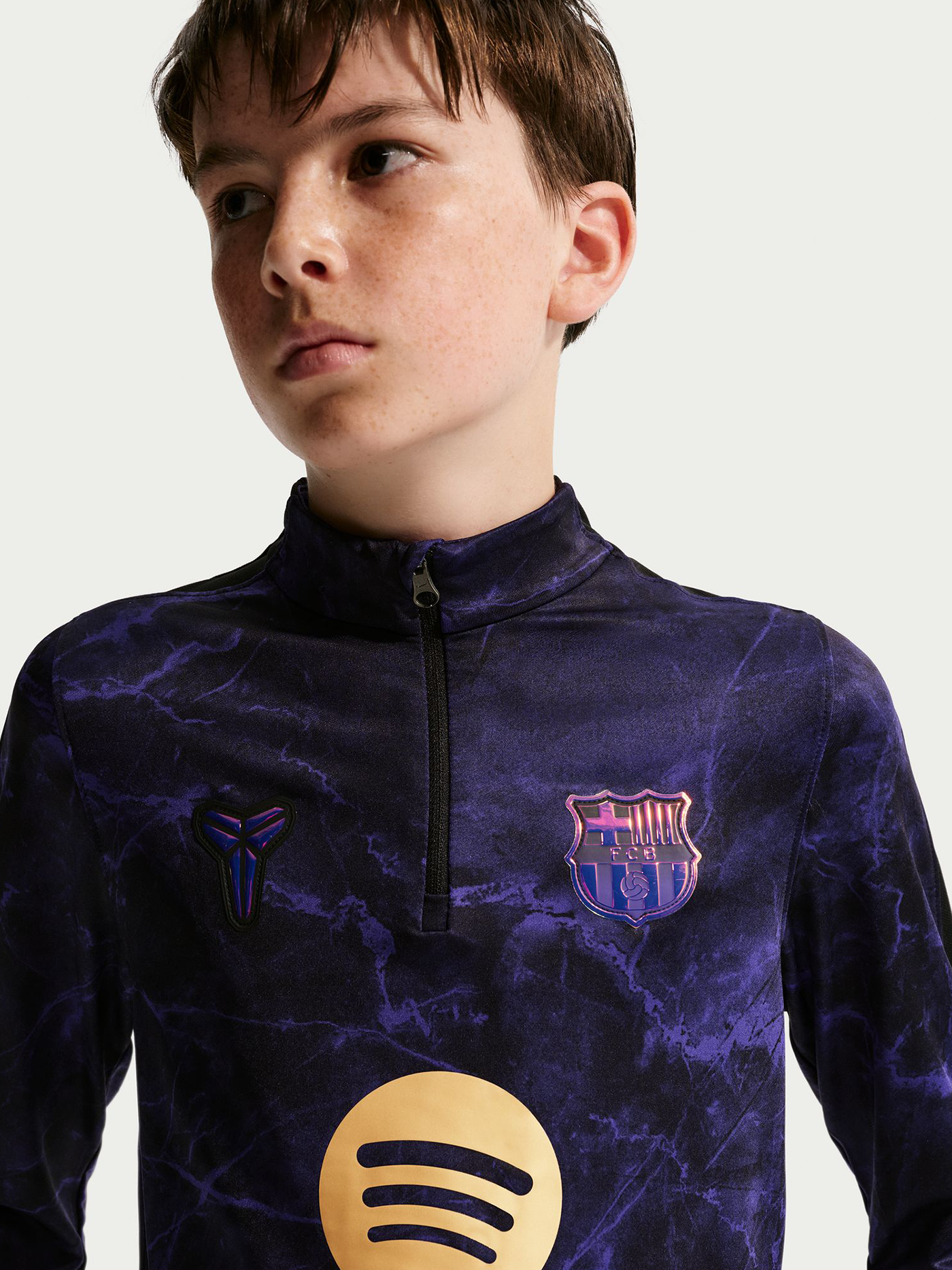 Dessuadora Pre-Partit de segon equipament júnior FC Barcelona x Kobe Bryant 26/27