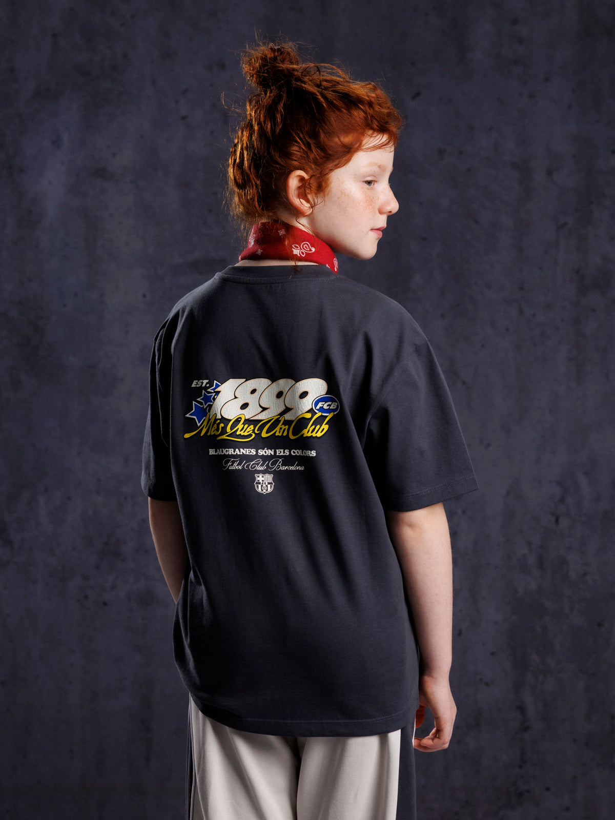 Tee Black Aftermatch Barça