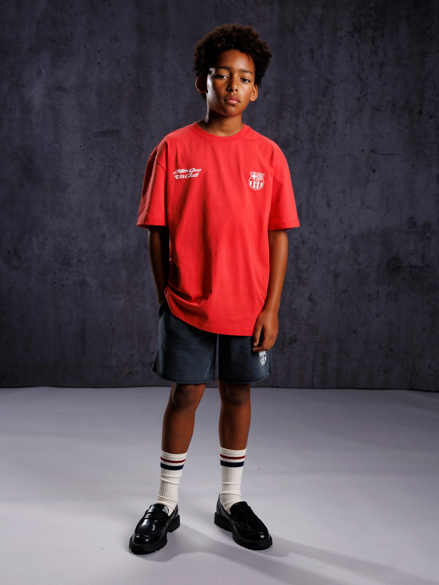 Tee Red Aftermatch Barça