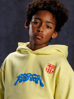 Sweat à capuche Jaune Aftermatch Barça