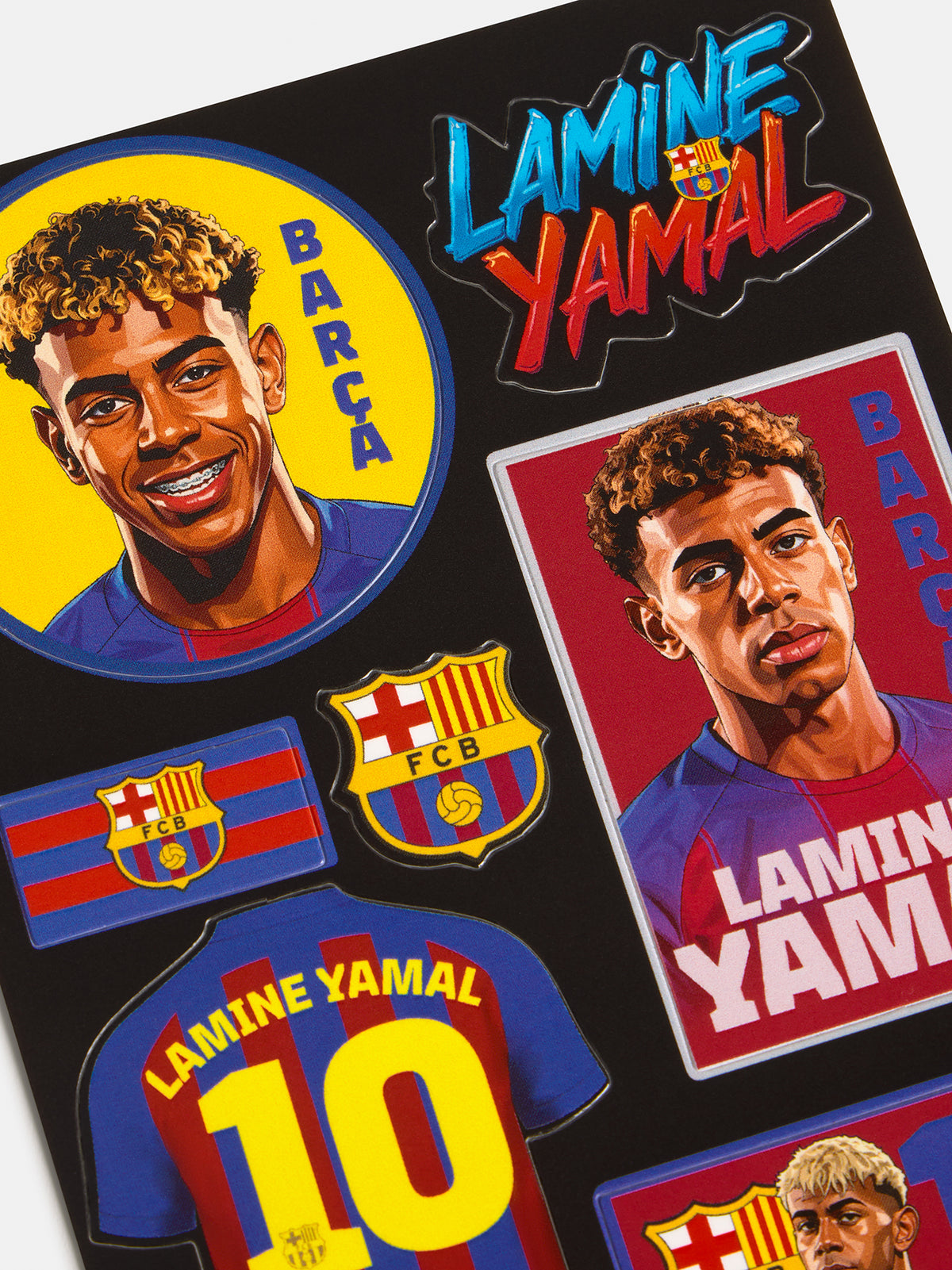 Sticker Lamine Yamal  Barça