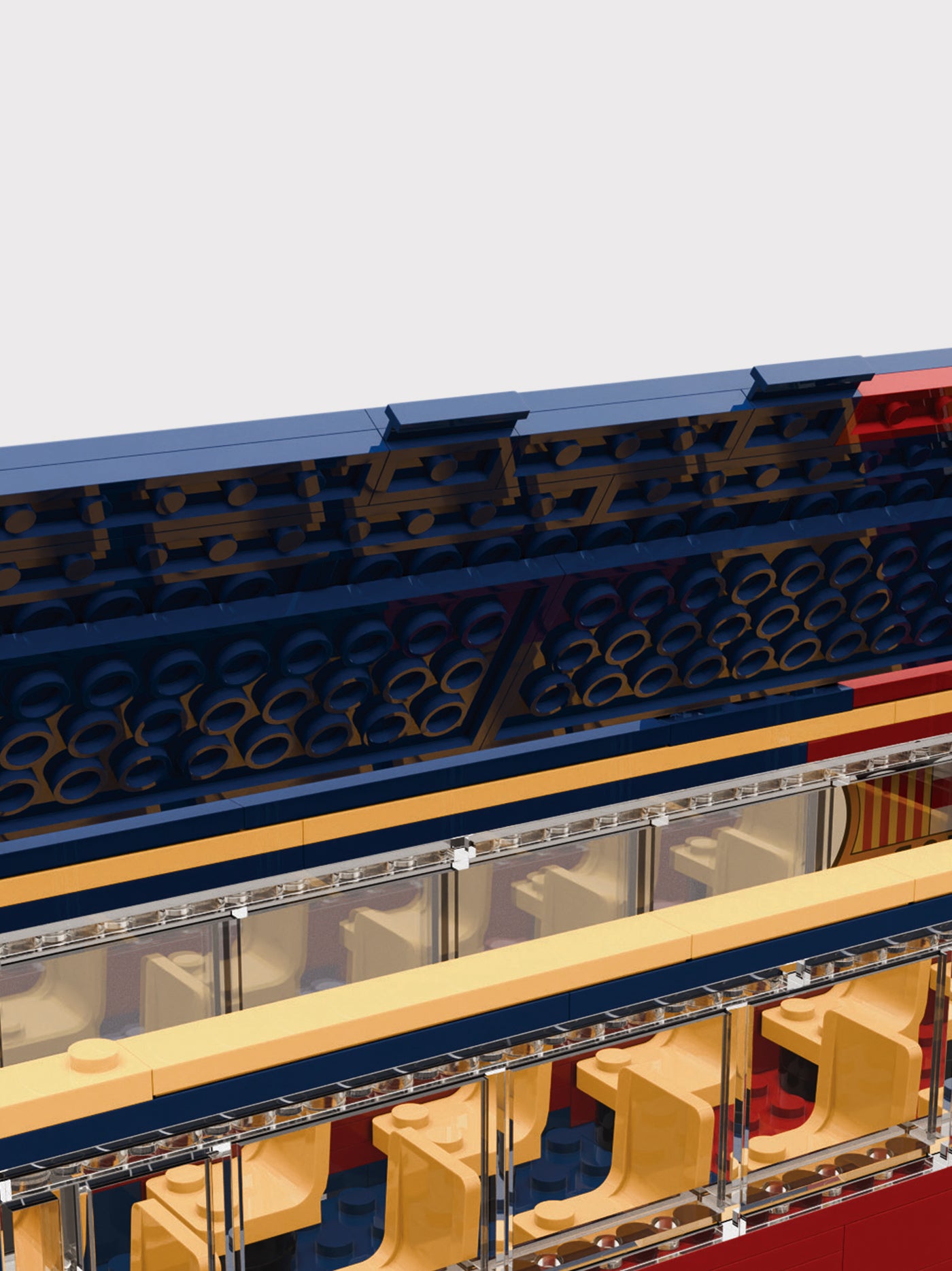 Construction bus FC Barcelona