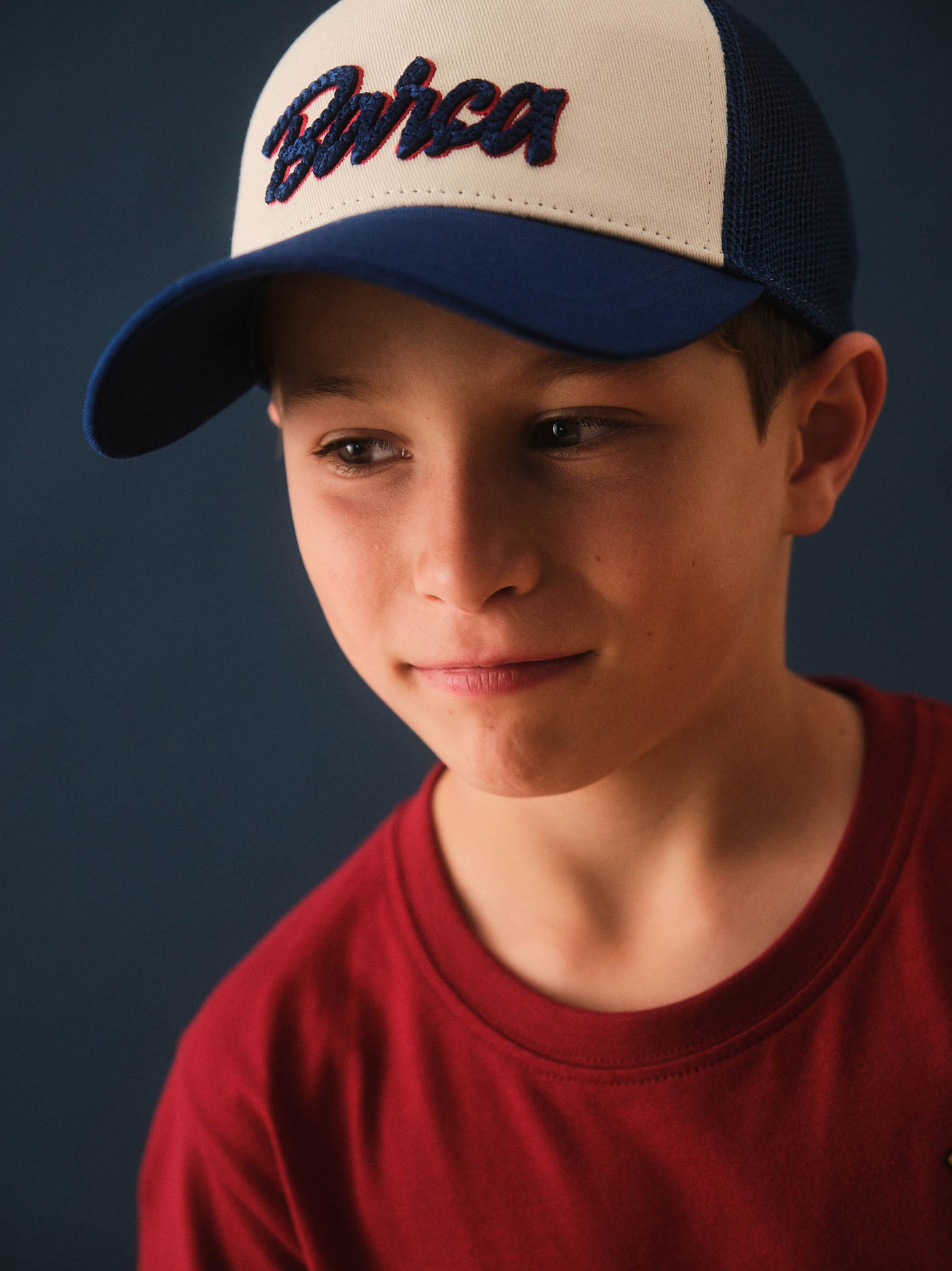 Cap with lettering "Barça" - Junior