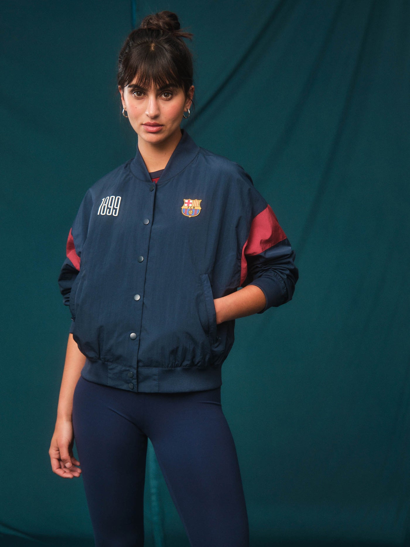 Jacket navy blue 1899 Barça - Women