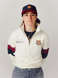 Casquette écusson et lettres du FC Barcelone