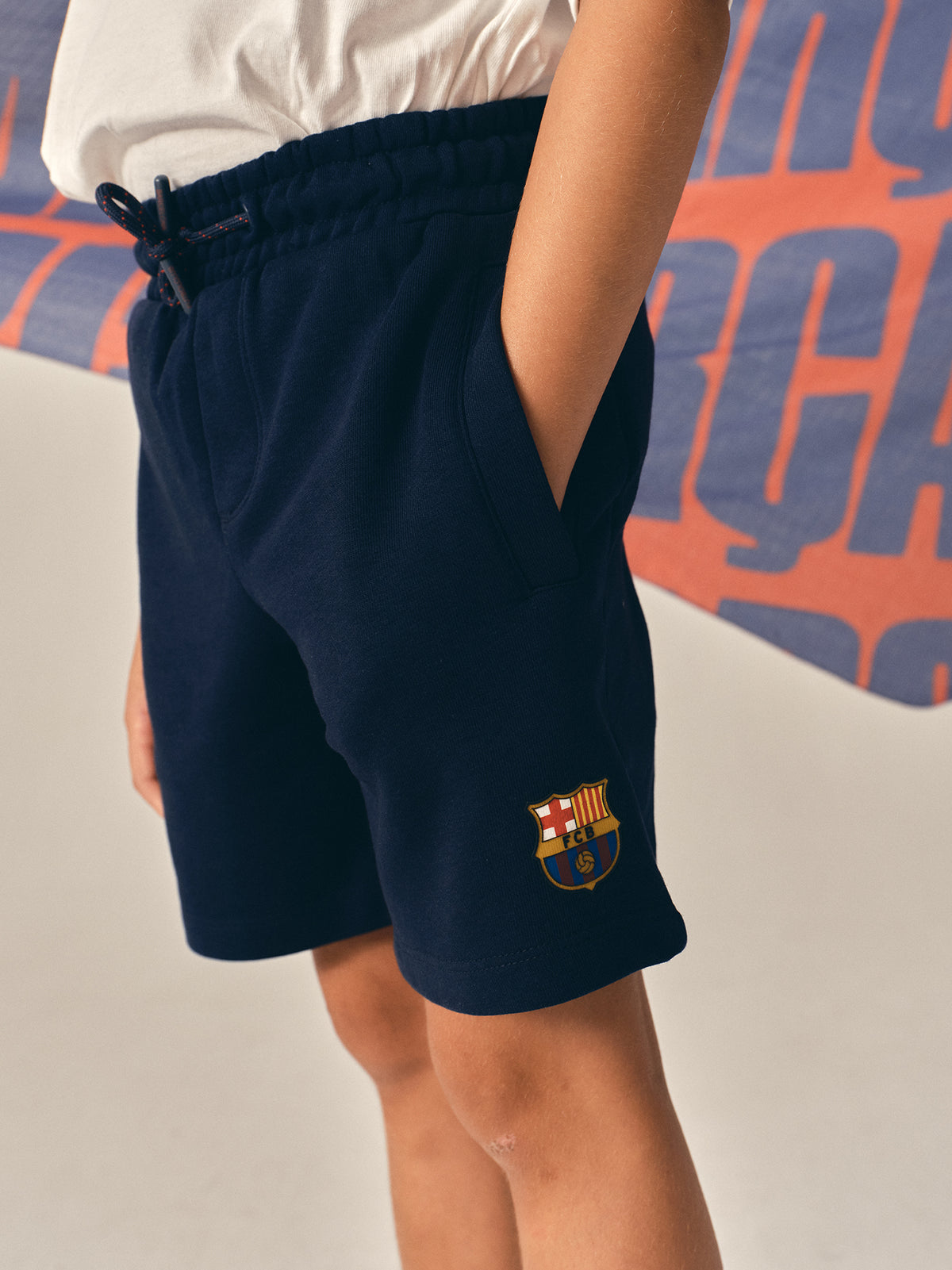 FC Barcelona Junior Core Navy 1899 Shorts – Barça Official Store