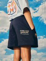 Shorts Navy Fan Club Barça - Junior