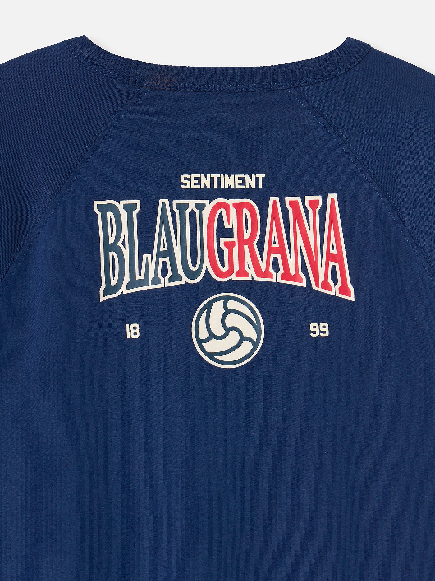 T-shirt bleu Barça - Junior