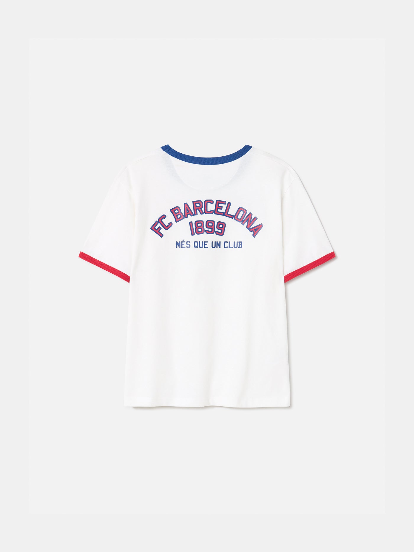 Camiseta blanca con escudo - Junior