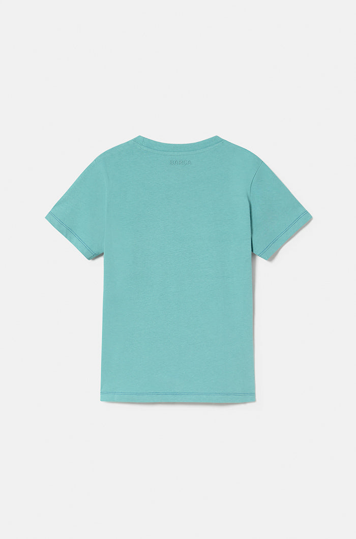 Playera barcelona store azul cielo