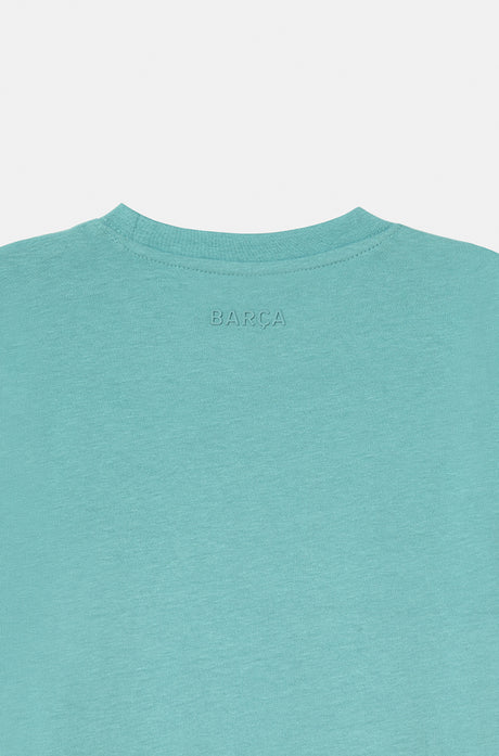 Barça sky blue crest shirt - Junior
