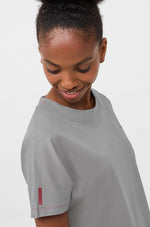 Crop top gris Barça - Mujer