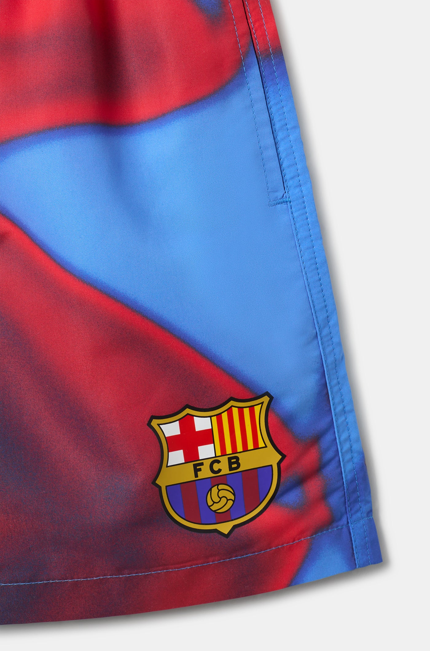 Banyador amb escut del Barça