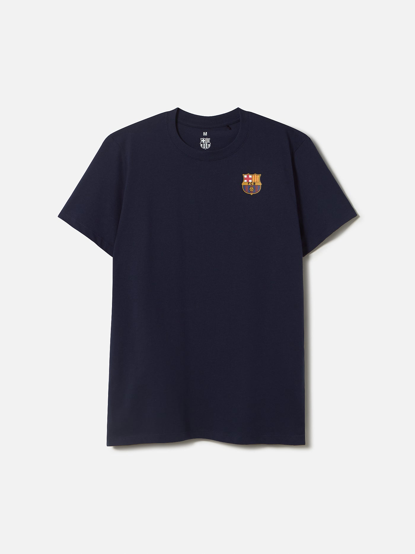 Camiseta azul marino escudo Barça 