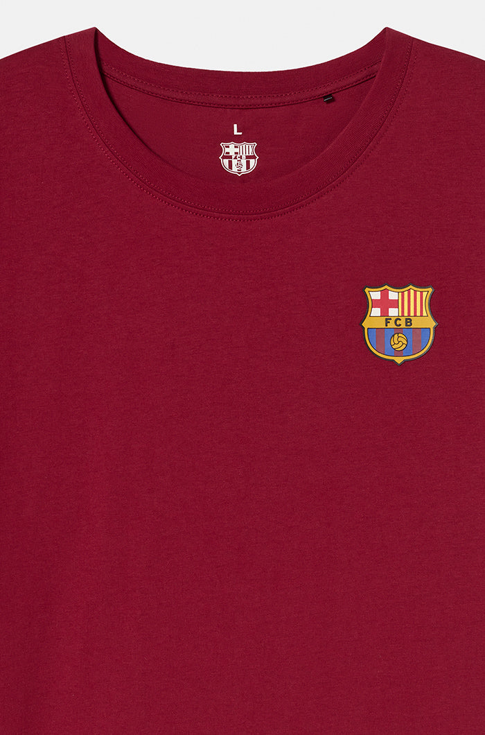 T-shirt maroon Barça