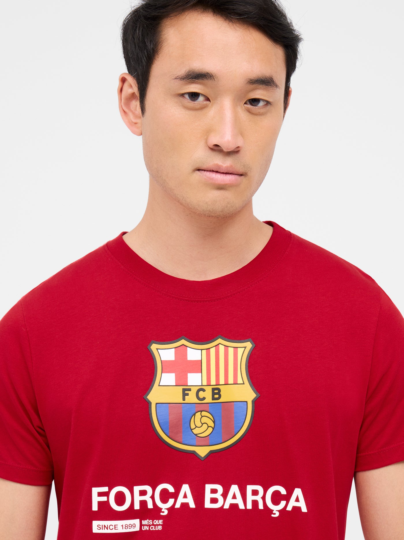 Força rot Barça-T-Shirt
