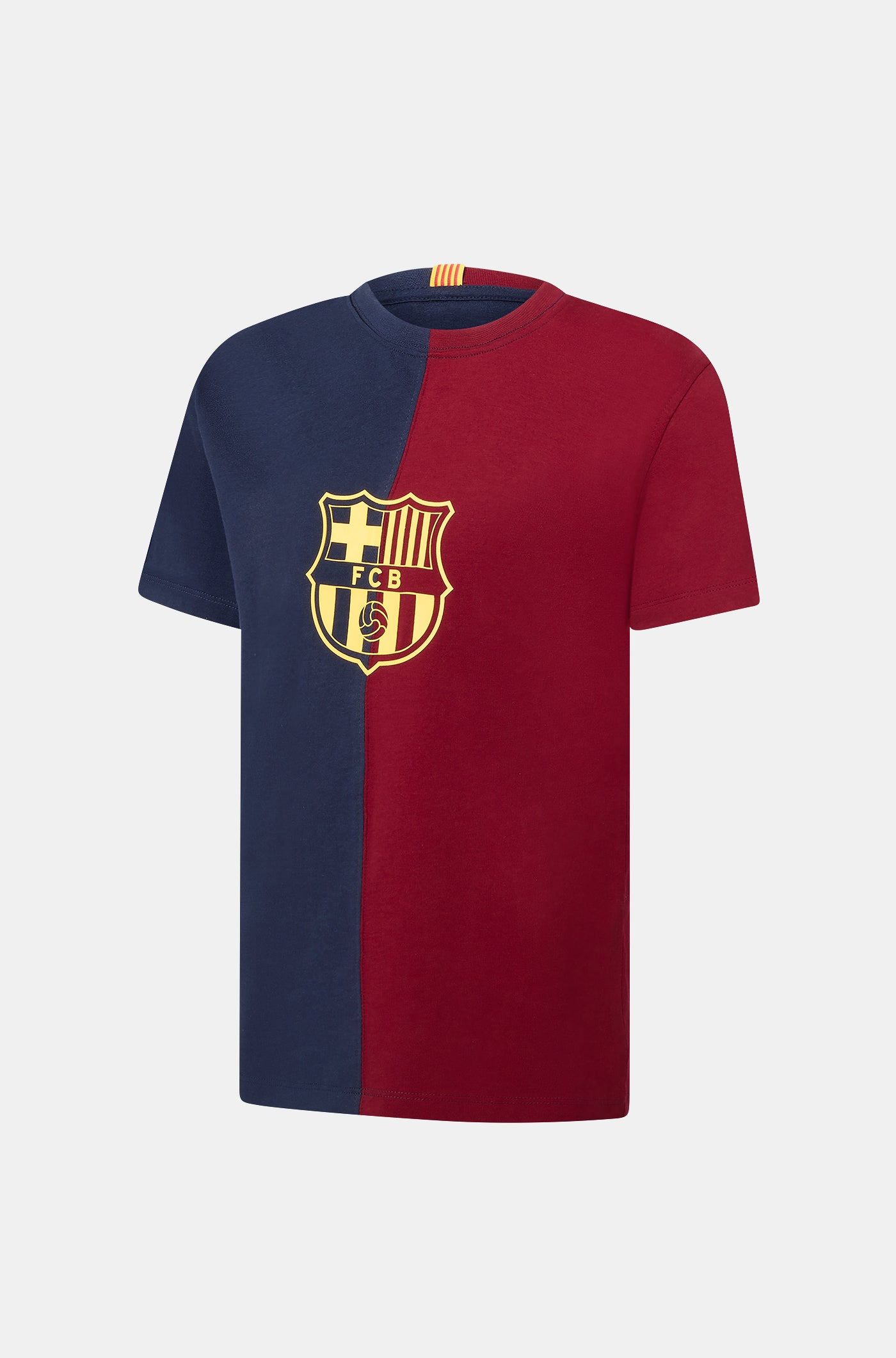 Bicolor tee Barça crest - Junior