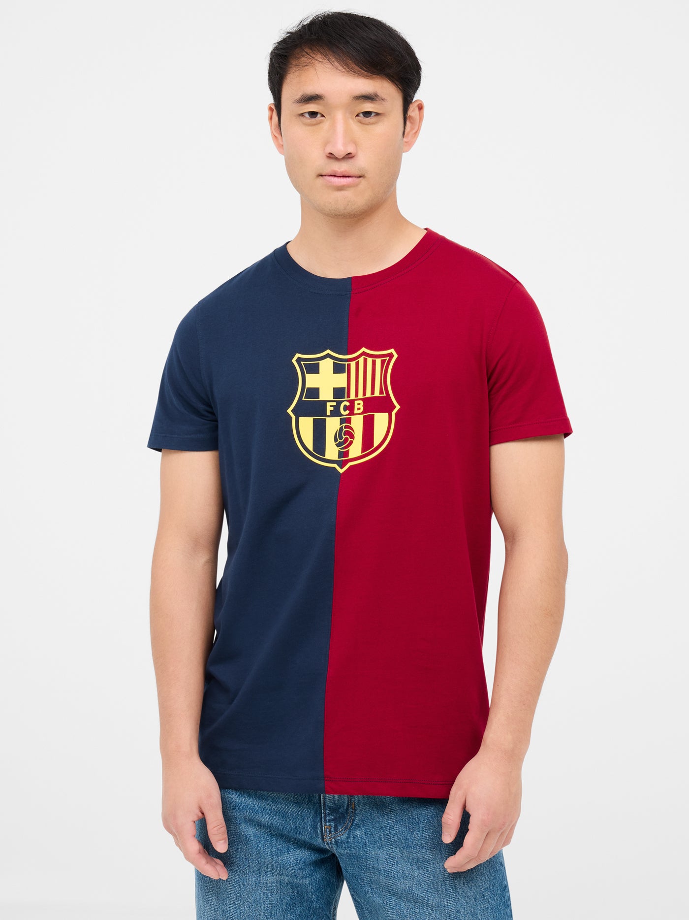 T-shirt de deux couleurs FC Barcelone