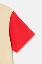 Camiseta dibujo balón Barça - Júnior