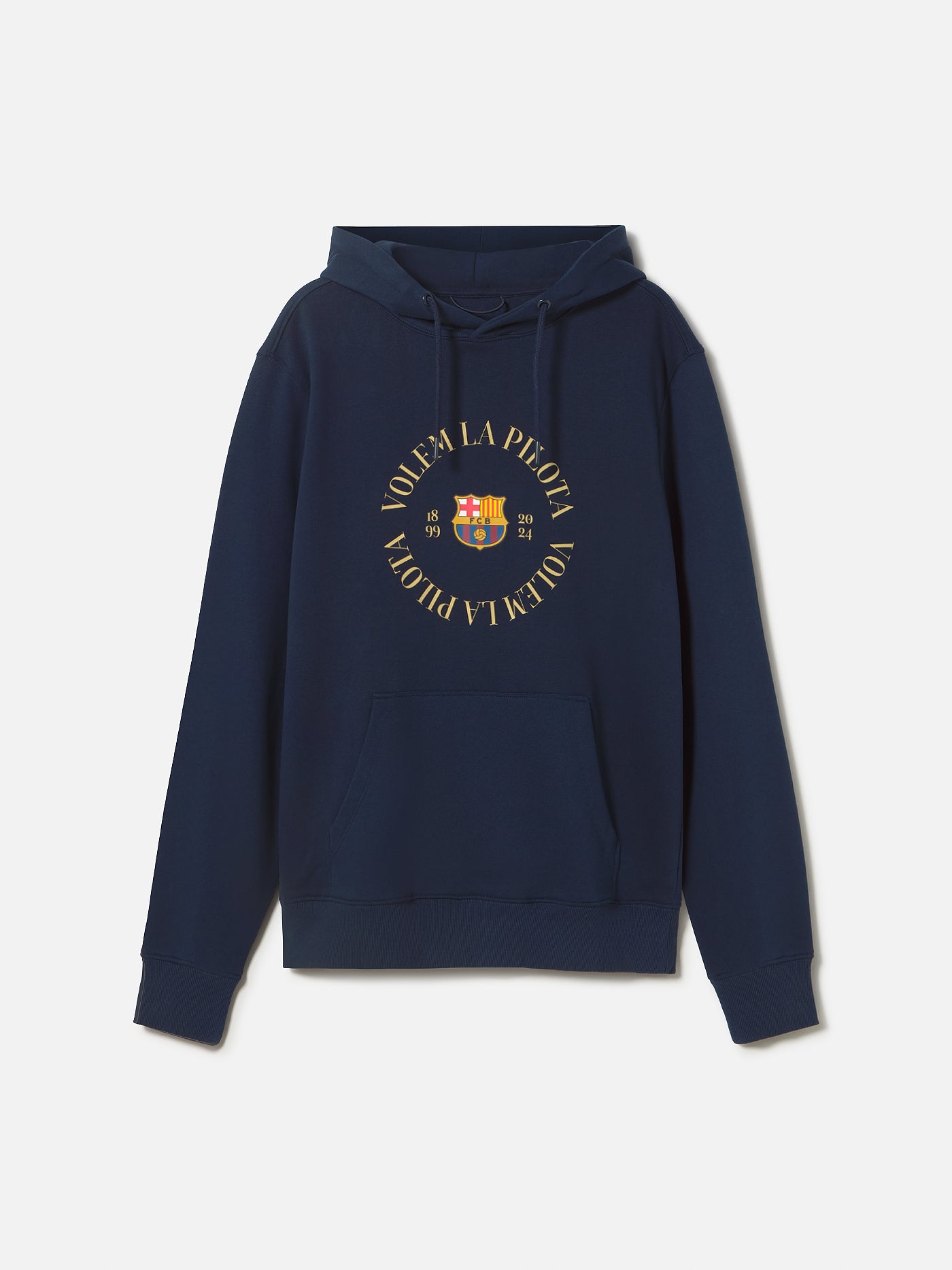 Sweat à capuche navy Barça 125