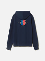 Sweat à capuche navy Barça 125