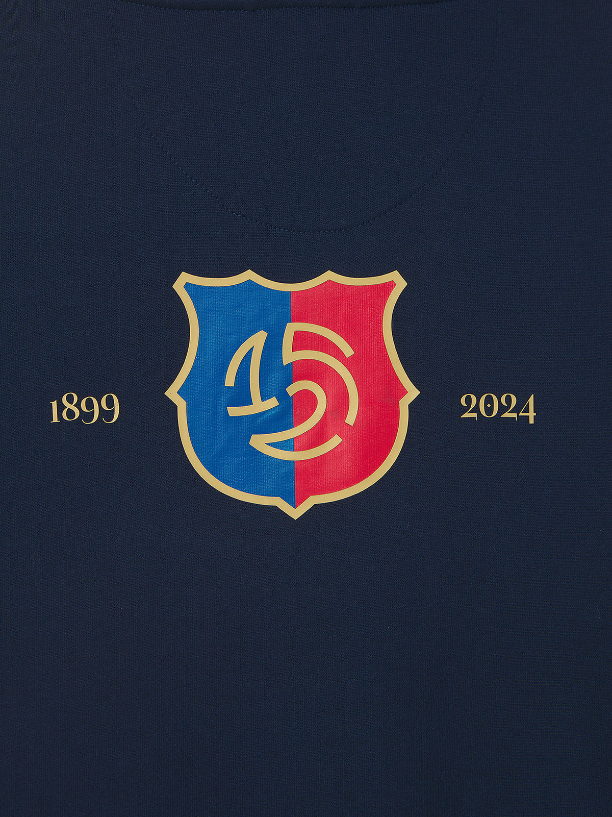 Sweat à capuche navy Barça 125