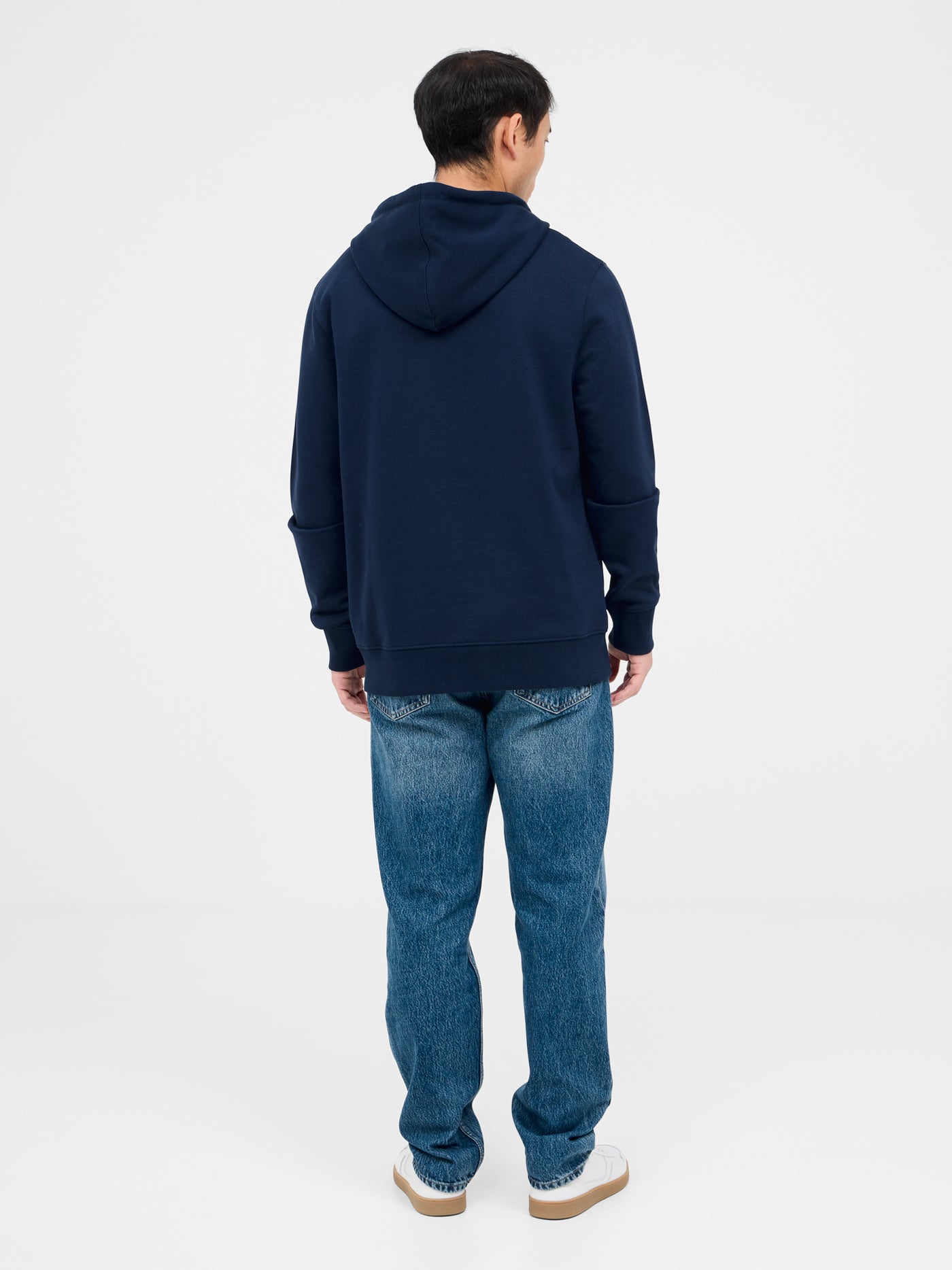 Barça-Wappen Hoodie navy