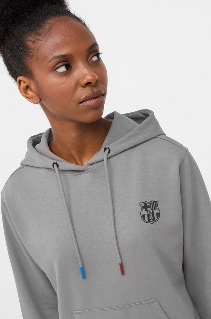 Sudadera capucha Barça - Mujer