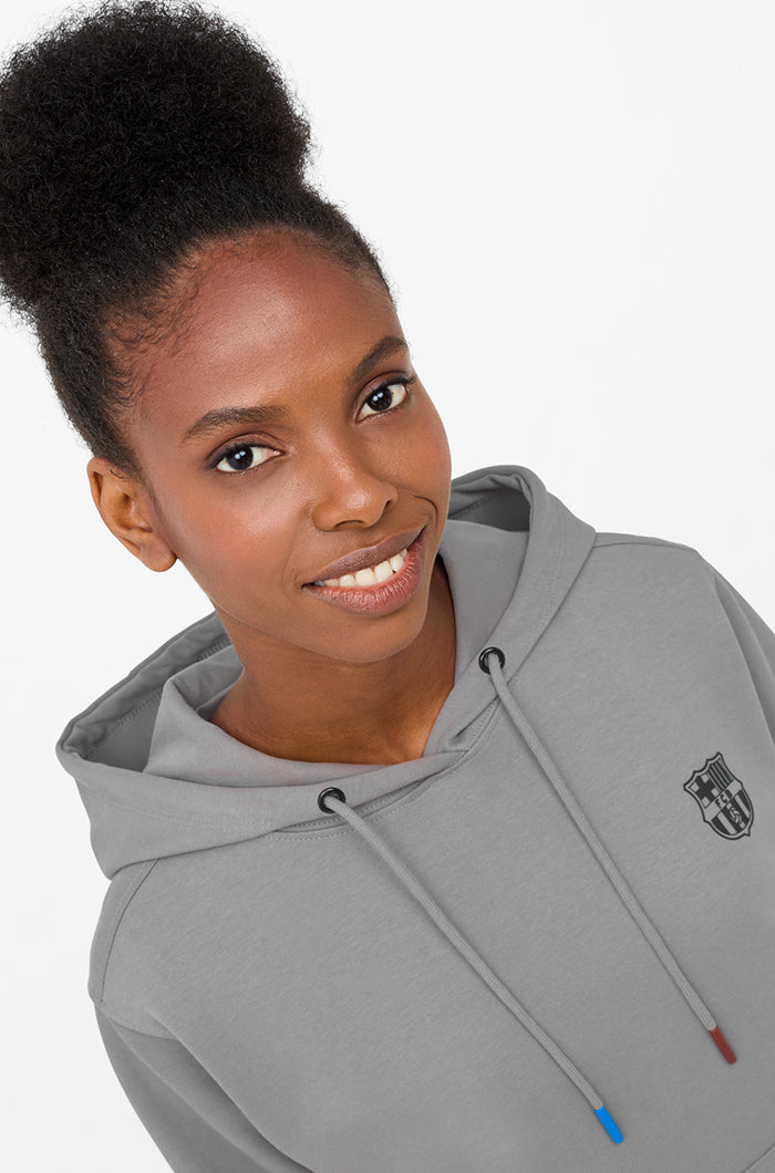 Sudadera capucha Barça - Mujer