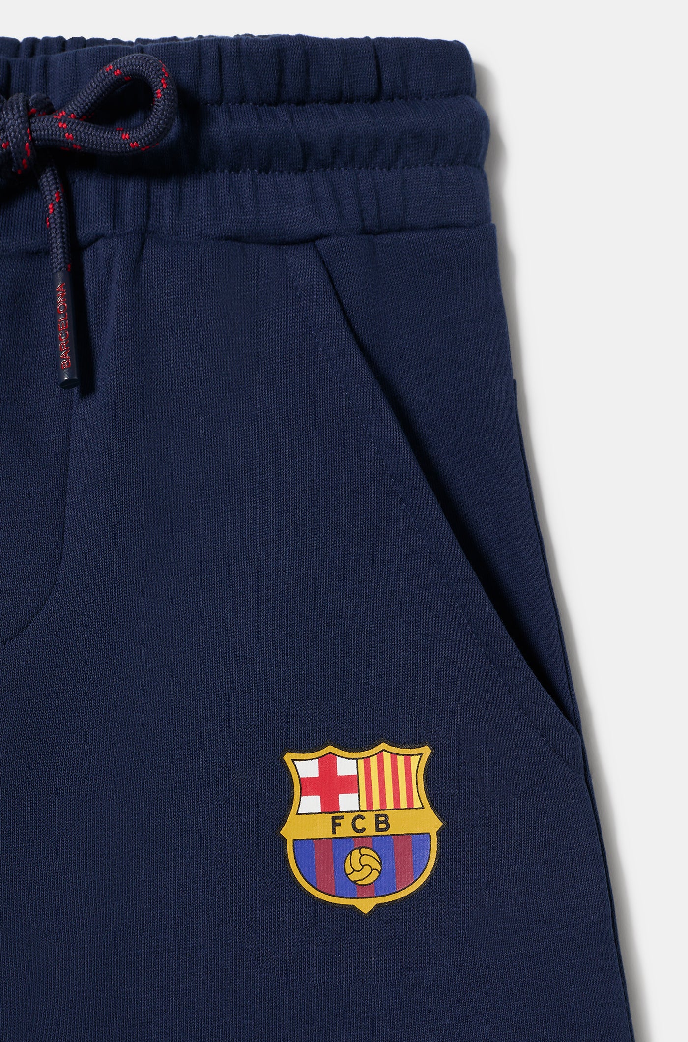 Dunkelblaue Jogginghose mit Barça-Emblem - Junior