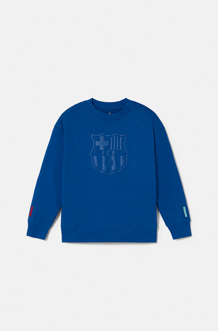 Barça round neck sweatshirt - Junior