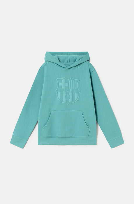 Maillot écusson bleu ciel Barça - Junior