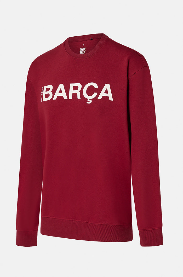 Sweatshirt maroon Barça Since