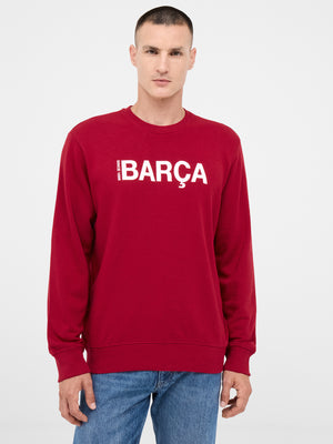 Sweat bordeaux Barça Since