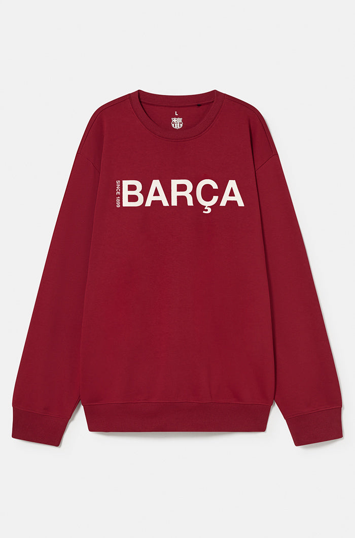 Sweatshirt maroon Barça Since