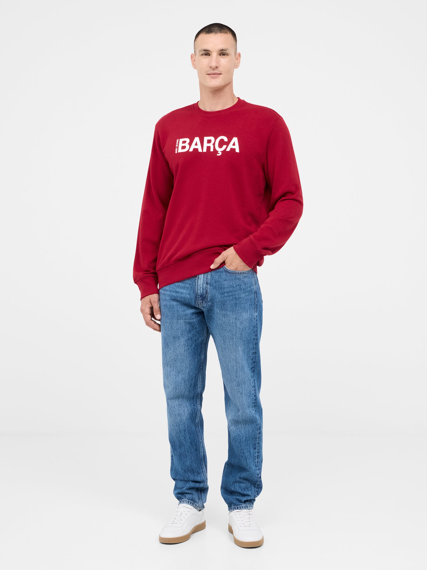 Sweatshirt maroon Barça Since