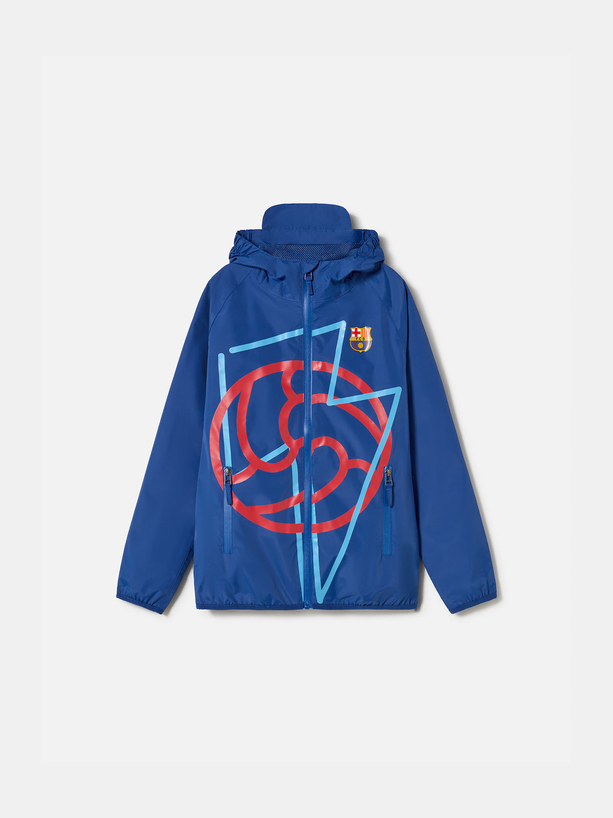 Chaqueta impermeable "Força Barça" - Junior